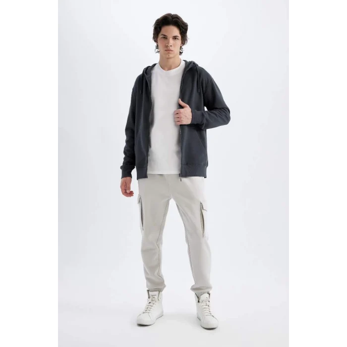 Y5533 Kargo Cepli Esnek Paça Eşofman Altı