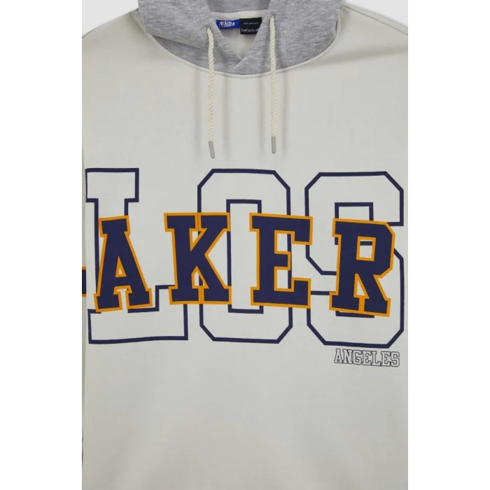 Y5640 NBA Los Angeles Lakers Boxy Fit Sweatshirt