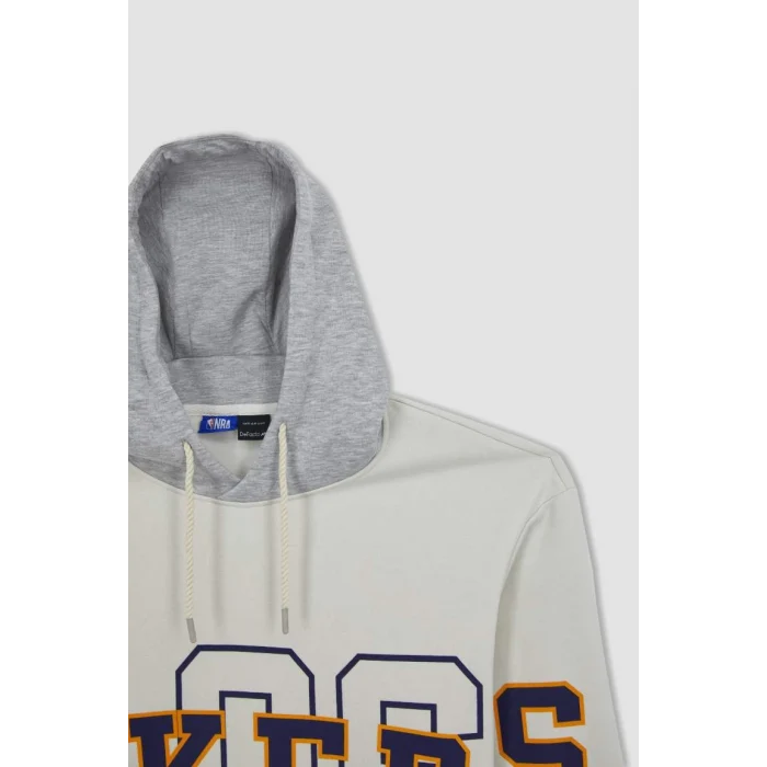 Y5640 NBA Los Angeles Lakers Boxy Fit Sweatshirt