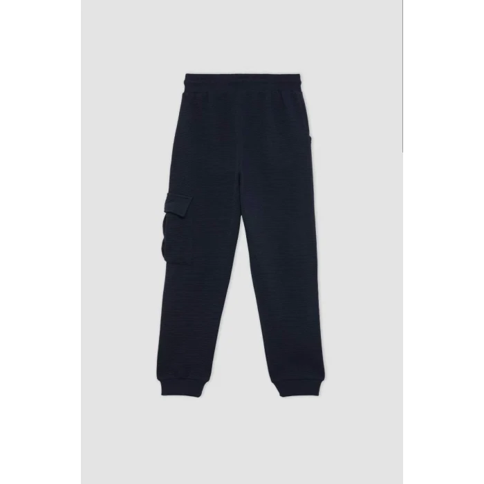 Z4094 Beli Paçası Lastikli Kargo Cepli Jogger Eşofman Altı