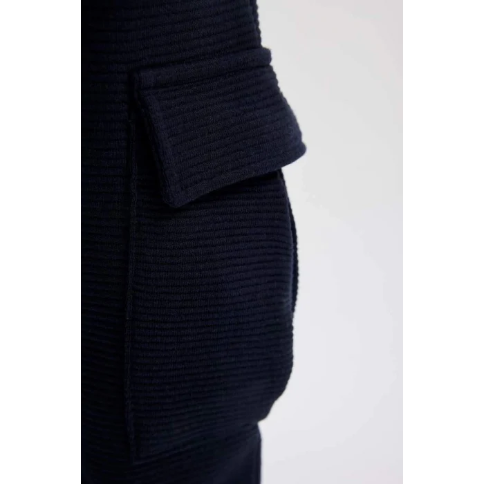 Z4094 Beli Paçası Lastikli Kargo Cepli Jogger Eşofman Altı