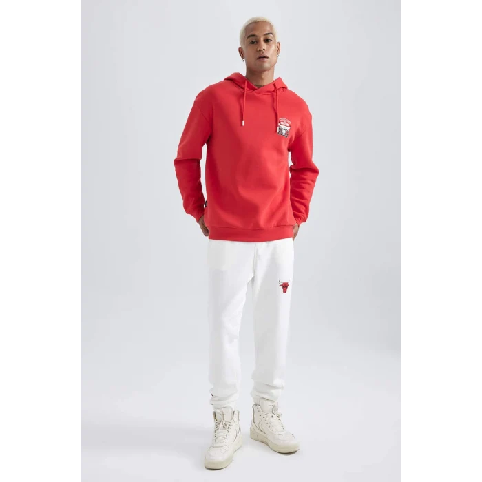 Z4629 NBA Chicago Bulls Boxy Fit Sweat Shirt