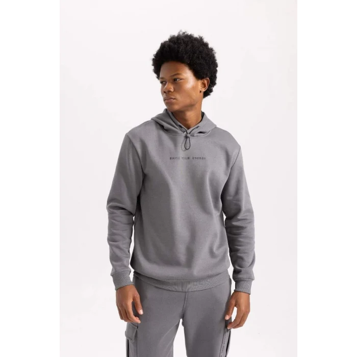 Z5501 DeFactoFit Kapüşonlu Sweatshirt