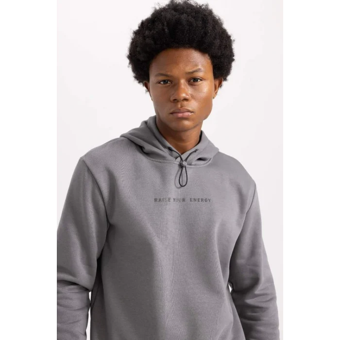 Z5501 DeFactoFit Kapüşonlu Sweatshirt
