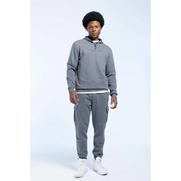 Z5501 DeFactoFit Kapüşonlu Sweatshirt
