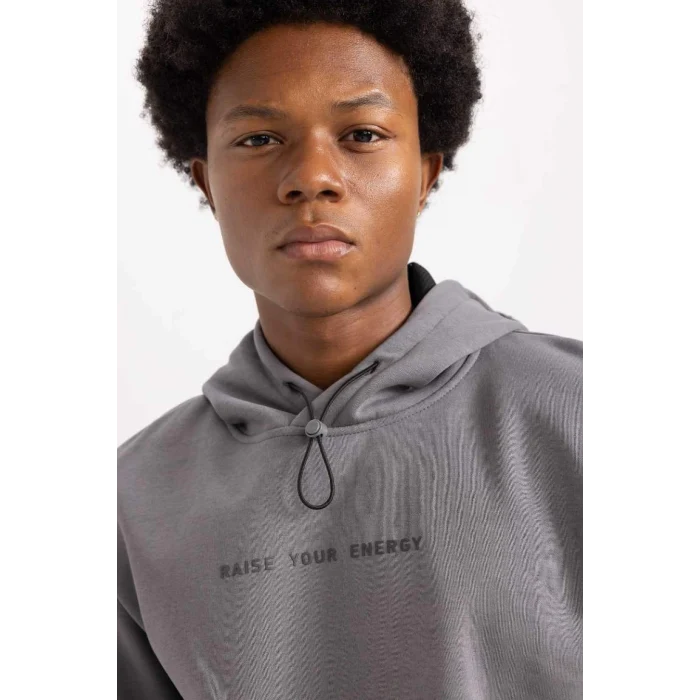 Z5501 DeFactoFit Kapüşonlu Sweatshirt