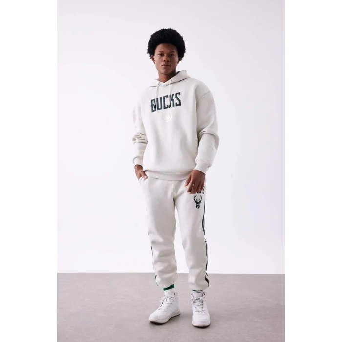 Z6053 Milwaukee Bucks Oversize Fit Sweat Shirt