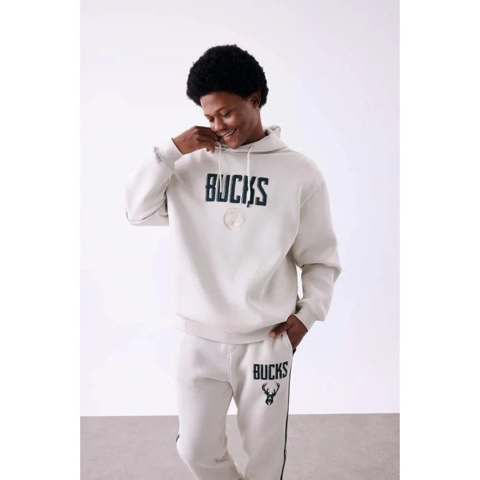 Z6053 Milwaukee Bucks Oversize Fit Sweat Shirt