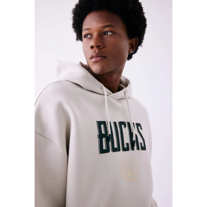 Z6053 Milwaukee Bucks Oversize Fit Sweat Shirt