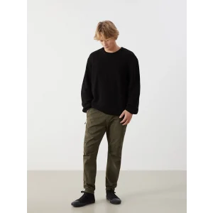 XSIDE HAKİ Standart Kalıp Gabardin Erkek Jogger Pantolon