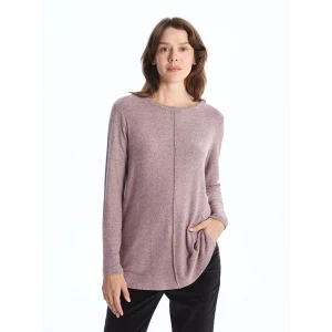 LCWAIKIKI Classic PEMBE Bisiklet Yaka Kadın Tişört