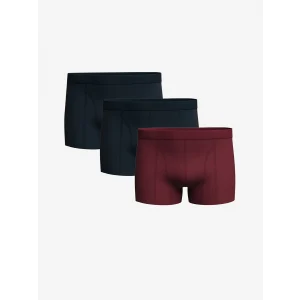 LC WAIKIKI BORDO Standart Kalıp Pamuklu Esnek Erkek Boxer 3lü