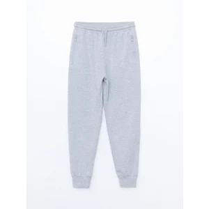 LCW Kids GRİ Beli Lastikli Erkek Çocuk Jogger Eşofman Altı