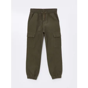 LCW Kids HAKİ Beli Lastikli Erkek Çocuk Jogger Pantolon