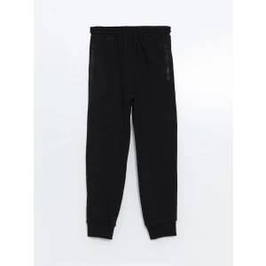 LCW Kids SİYAH Beli Lastikli Erkek Çocuk Jogger Eşofman Altı