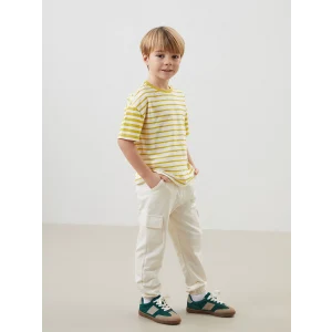 LCW Kids BEJ Beli Lastikli Erkek Çocuk Jogger Eşofman Alt