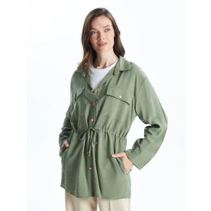 LCW Grace HAKİ Kadın Gömlek Ceket