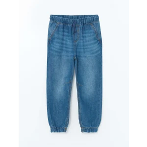 LCW Kids İNDİGO Beli Lastikli Erkek Çocuk Jean Pantolon