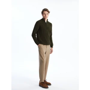 LCW Vision KAHVERENGİ Standart Kalıp Erkek Pantolon