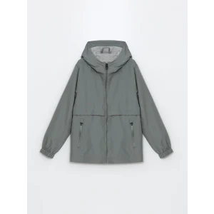 LCW Vision TURKUAZ Kapüşonlu Erkek Çocuk Mont