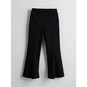 LCW Kids SİYAH Beli Lastikli Kız Çocuk İspanyol Paça Tayt