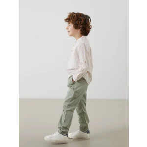 LCW Kids YEŞİL Beli Lastikli Erkek Çocuk Jogger Pantolon
