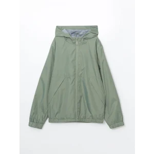 LCW Kids YEŞİL Kapüşonlu Erkek Çocuk Mont