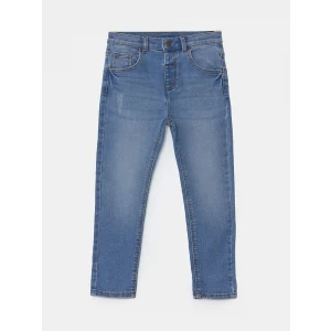 LCW Kids İNDİGO Beli Lastikli Basic Erkek Çocuk Jean Pantolon