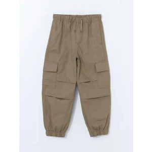 LCW Kids HAKİ Beli Lastikli Erkek Çocuk Kargo Jogger Pantolon