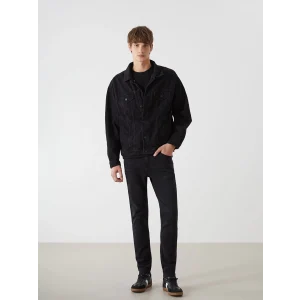 LCW Jeans SİYAH 750 Slim Fit Erkek Jean Pantolon