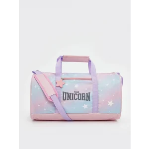 LCW ACCESSORIES MAVİ Baskılı Kız Çocuk Spor Çantası