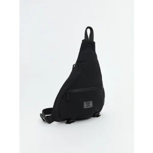 LCW ACCESSORIES SİYAH Baskılı Erkek Göğüs Çantası