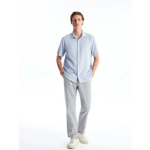 SOUTHBLUE GRİ Standart Kalıp Poplin Erkek Pantolon