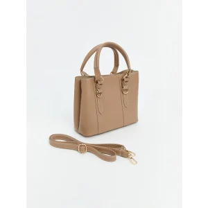 LCW ACCESSORIES KAHVERENGİ Deri Görünümlü Kadın El Çantası