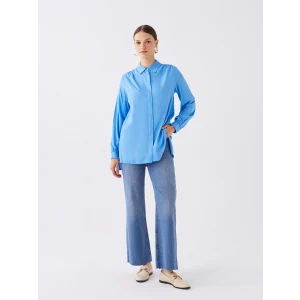 LCW Modest İNDİGO Wideleg Kadın Jean Pantolon