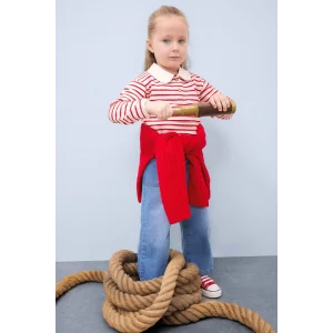 Defacto D7886 Mavi Kız Bebek Wide Leg Geniş Bol Paça Jean Pantolon