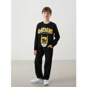 LCW Kids SİYAH Beli Lastikli Erkek Çocuk Jogger Jean Pantolon