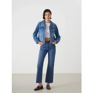 LCW Jeans İNDİGO Mars Flare Kadın Jean Pantolon