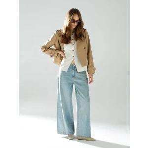 XSIDE MAVİ Wideleg Kadın Jean Pantolon