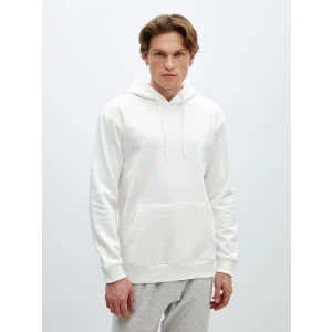 LCW Casual EKRU Uzun Kollu Erkek Kalın Hoodie