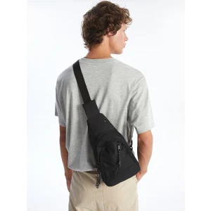 LCW ACCESSORIES SİYAH Düz Erkek Göğüs Çantası