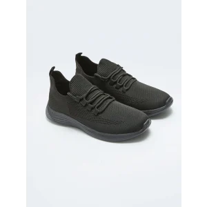 LCW STEPS SİYAH File Detaylı Erkek Spor Ayakkabı