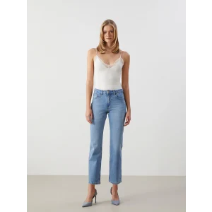 LCW Jeans İNDİGO Straight Fit Kadın Jean Pantolon