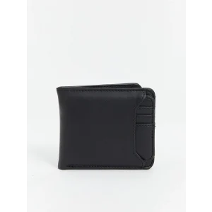 LCW ACCESSORIES SİYAH Deri Görünümlü Erkek Cüzdan ve Kartlık