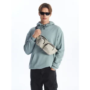 LCW ACCESSORIES BEJ Çok Bölmeli Erkek Göğüs Çantası