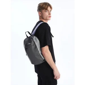 XSIDE ANTRASİT Yazı Baskılı Erkek Sırt Çantası