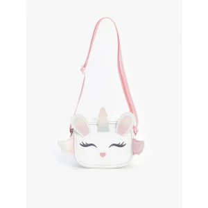 LCW ACCESSORIES EKRU 3 Boyutlu Kız Çocuk Omuz Çantası