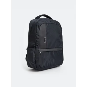 LCW ACCESSORIES SİYAH Çok Cepli Laptop Bölmeli Erkek Sırt Çantası