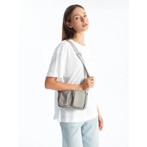 LCW ACCESSORIES GRİ Ayarlanabilir Askılı Kadın Kol Çantası