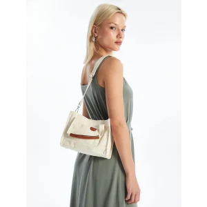 LCW ACCESSORIES BEJ Ayarlanabilir Askılı Kadın Omuz Çantası